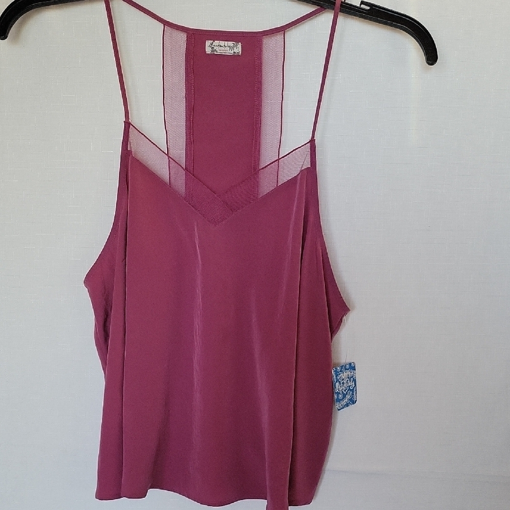 Free People Women's Berry  Camisole Top Size M New WT